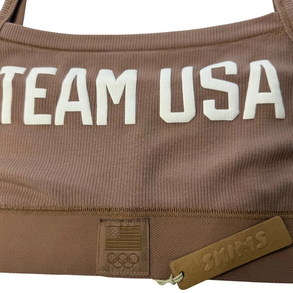 SKIMS Soft Lounge Bralette +‎ Thong Set Team USA Sienna 2X - Picture 4 of 15